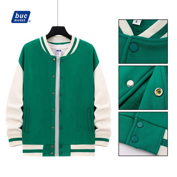 OEM High Quality Unisex Jacket Embroidered Fleece Thick Plus Size Men's Jackets Custom B2B Factory Pricing