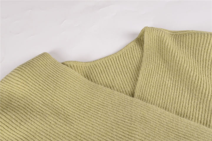 2024 Custom Design Women Fall Clothes Casual Oversize Cardigan O-Neck Puff Sleeve Sweater Lady Tops Rapid Production Solutions