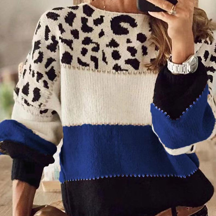 2024 Hot Sale Winter New Color Women Loose Round Collar Bottom Sweater Lady Knitted Clothing