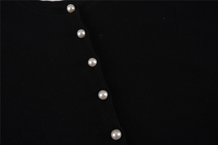 2024 New Arrivals Spring Autumn Knitting Solid Color Fashion Style Crew Neck Women Sweater Clothing Direct Factory Wholesale