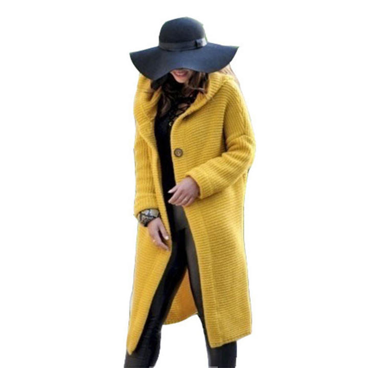 2024 New Design Women Fashion Designer Loose Lady Casual Sweater Plus Size Winter Coat Cardigan Mass Market Wholesale Customization