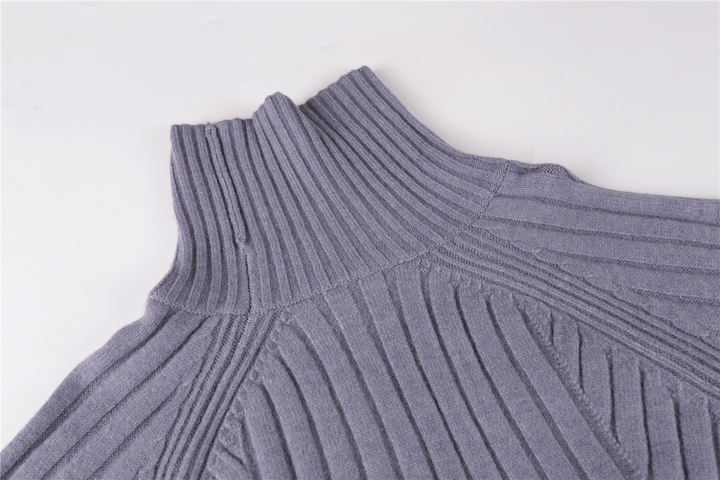 Casual Winter Warm Tops Slim Women Pullover Thick Knitted Sweater Soft Waear For Lady Clothing China OEM Supplier