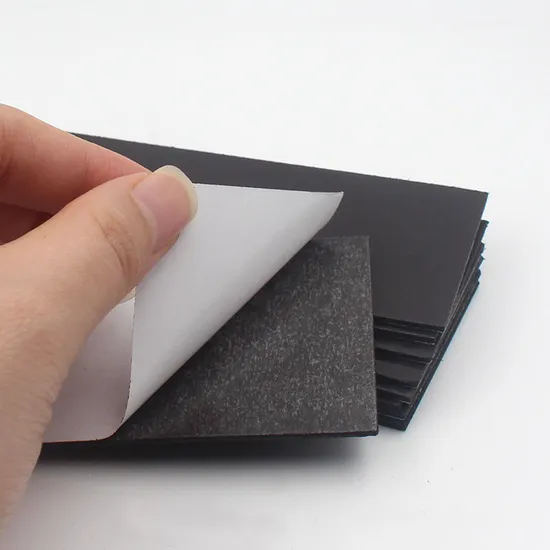 A4 Rubber Magnet with Self-Adhesive Adhesive Backed Magnetic Rubber Sheet Flexible Adhesive Magnet Sheet