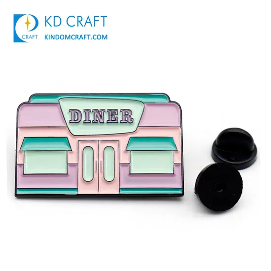 Creative Design Custom Large Fold Computer Lapel Pin Badge Metal Interactive Keyboard Laptop Enamel Pin for Sale