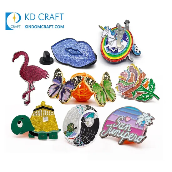 High Quality Cheap 3D Gold Hard Enamel Pin Badge with Chain Manufacturer Custom Design Girl Eye Emoji Cute Unicorn Animal Metal Soft Enamel Souvenir Lapel Pin