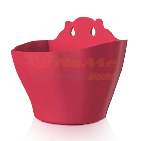 Balcony Wall Hanging Type Three-Dimensional Combination Plastic Flowerpot Mould Plastic Flowerpot Injection Plastic Mould Design