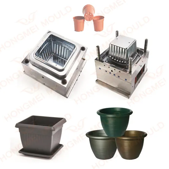 Custom Design High-Quality Planter / Flowerpot / Round Garden Flower Pot Plastic Injection Mould