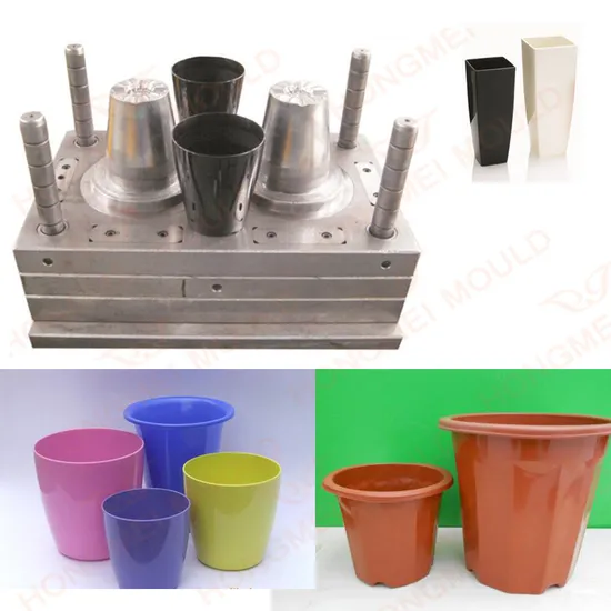 Custom Design High-Quality Planter / Flowerpot / Round Garden Flower Pot Plastic Injection Mould