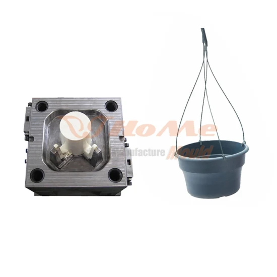 Hanger Plastic Injection Flower Pot Mould PP Material Low Price Fast Delivery