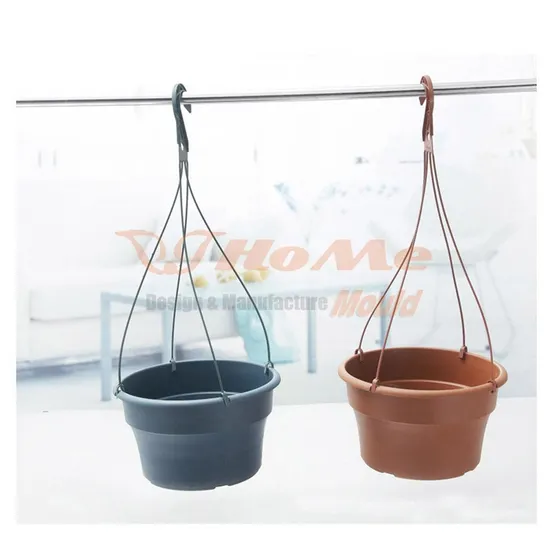 Hanger Plastic Injection Flower Pot Mould PP Material Low Price Fast Delivery