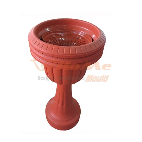 Hongmei Made in China Factory Garden Flower Pot Tooling Plastic Injection Mold