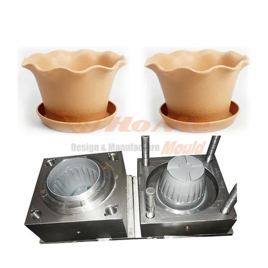 Industry Plastic Injection Mold Maker Direct Factory High Quality Plastic Flower Pot Mould