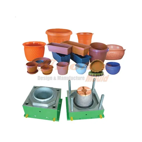 Industry Plastic Injection Mold Maker Direct Factory High Quality Plastic Flower Pot Mould