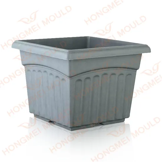 Low Cost Injection Molding Plastic Flower Pot Mould Plastic Potted Plants Mould