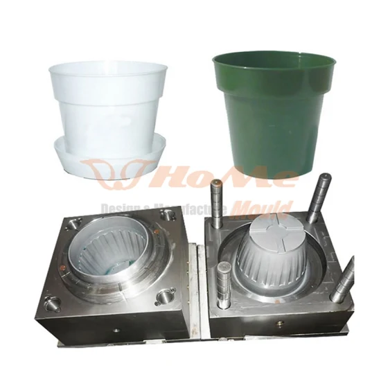 New Design Indoor Succulent Flower Planter Pot / Gardening Pots Plastic Injection Mould