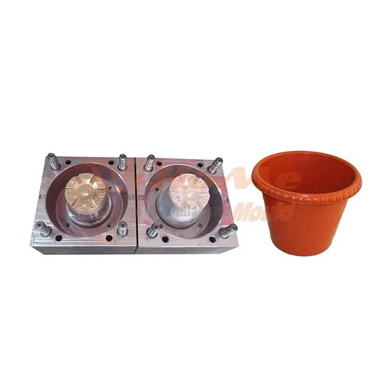 New Design Indoor Succulent Flower Planter Pot / Gardening Pots Plastic Injection Mould