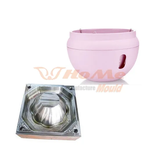 New Design Indoor Succulent Flower Planter Pot / Gardening Pots Plastic Injection Mould