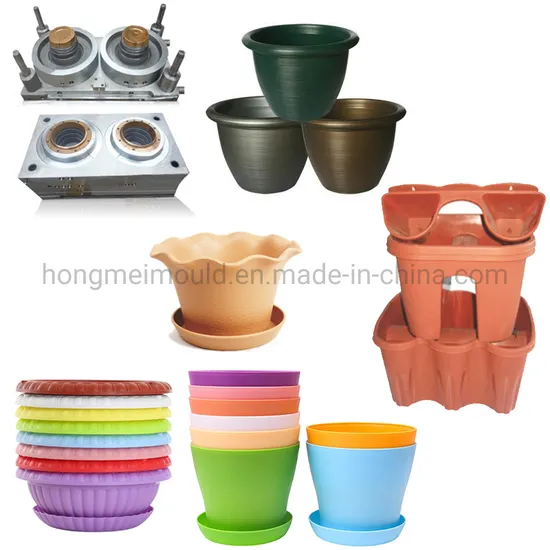 OEM/ODM Customed New Design Flowerpot Mould Plastic Injection Mould