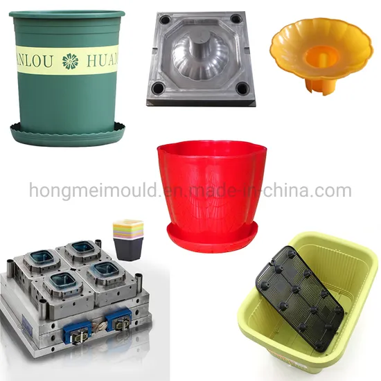 OEM/ODM Customed New Design Flowerpot Mould Plastic Injection Mould