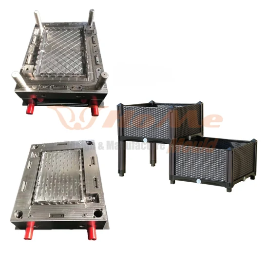 Outdoor Garden Vegetable Plastic Planting Box Mould Yard Gardening Flower Pot Mould with High Quality and Good Price