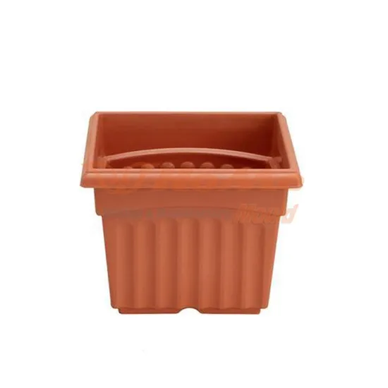 PP Ware Plastic Flower Pot Flower Pot Plastic Plastic Outdoor Planter Injection Molding Manufacturer in China