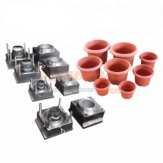 Plastic Disposable Thin Wall Injection Flower Pot Injection Mould Planting Vase Injection Moldings