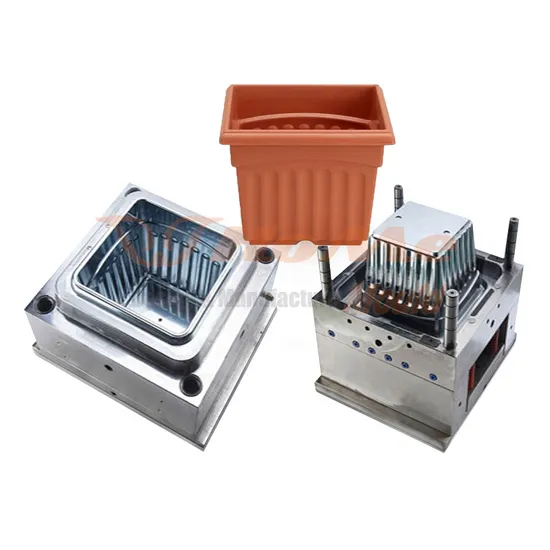 Supply High Quality Plastic Flowerpot Mould Design Plastic Injection Moulds for Garden Products