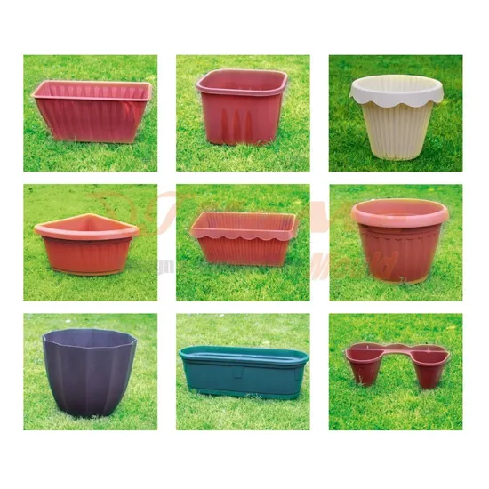 Supply High Quality Plastic Flowerpot Mould Design Plastic Injection Moulds for Garden Products