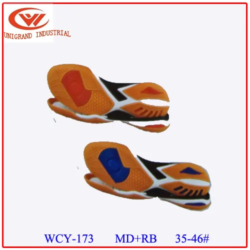 2021 Latest Making Fashion High Quality Hiking EVA and Rubber Sole Outdoor Shoes Outsole Manufacturer