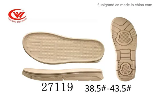 2021 New Design Rubber Fashion Sandal Sole with Anti Slip Men Shoes