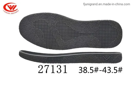 2021 New Design Rubber Fashion Sandal Sole with Anti Slip Men Shoes