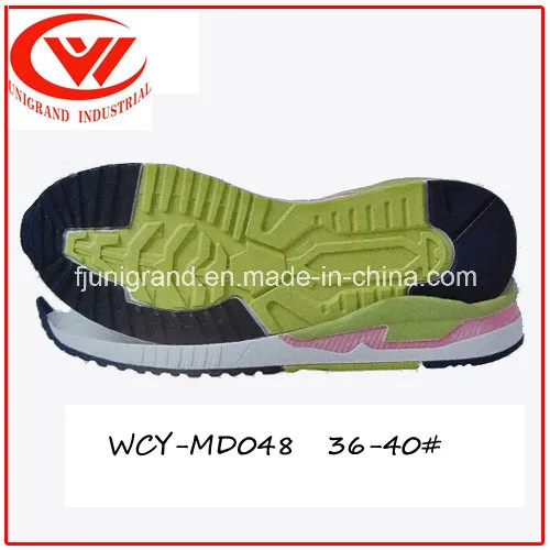 2023 Fashion Double Color Outsole EVA Sole for Shoes