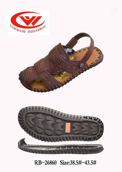 2023 Fashion Sandal Sole in PU Material Sole Men Shoe Sandal Shoes