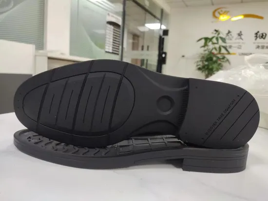 2023 OEM Anti-Slip Rubber Fashion Leather Shoes Sole