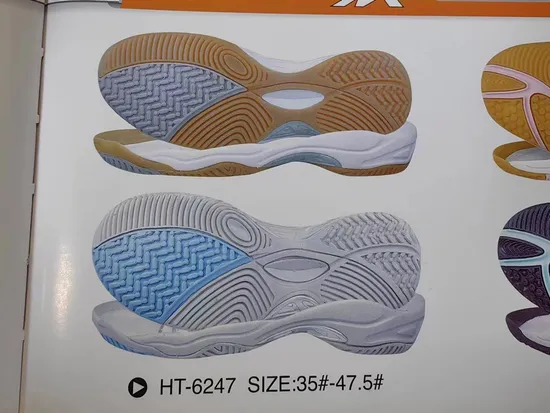 Factory Price OEM EVA Rubber Badminton Sport Shoes Sole