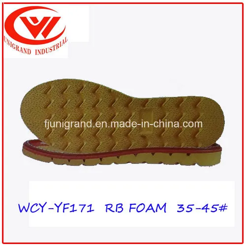 Fashion Rubber Outsole Sneaker Footwear Outsole