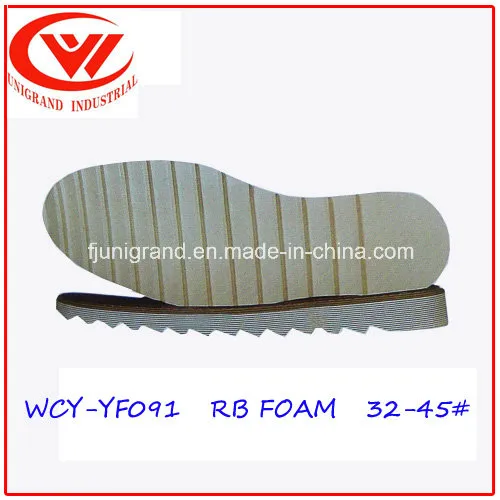 Good Quanlity Outsole Rubber Foam Men Shoes Sole