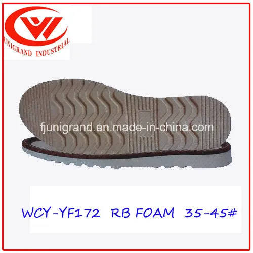 High Quality Rubber Foam Non-Slip Shoe Sole