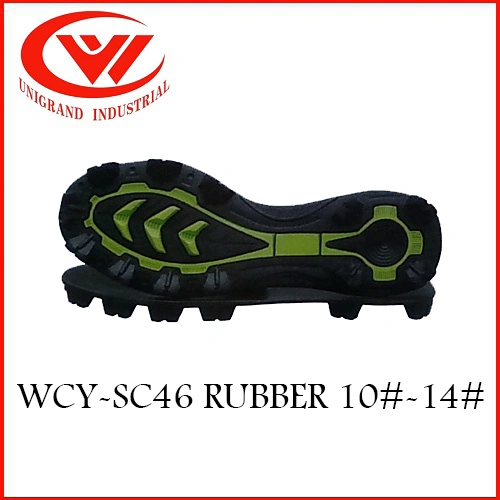 High Quality Rubber Outsole for Making Soccer Shoes Men Shoes