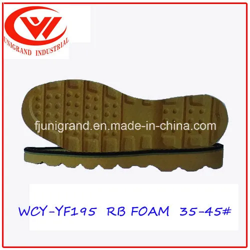 Latest Fashion Shoe Sole Synthetic Rubber Outsole