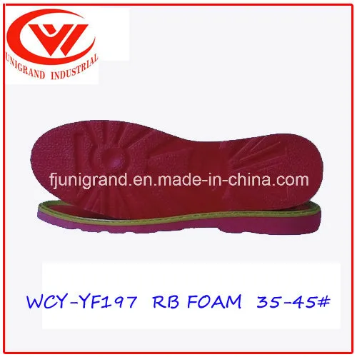 Latest Fashion Shoe Sole Synthetic Rubber Outsole