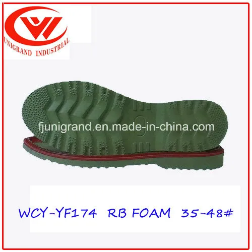 New Shoe Sole Custom Durable Rubber Foam Outsole