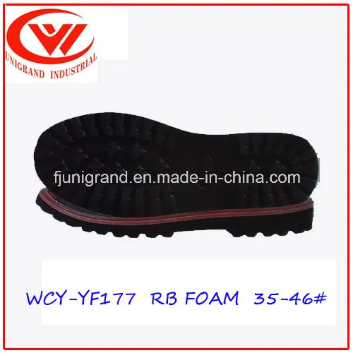 New Shoe Sole Custom Durable Rubber Foam Outsole