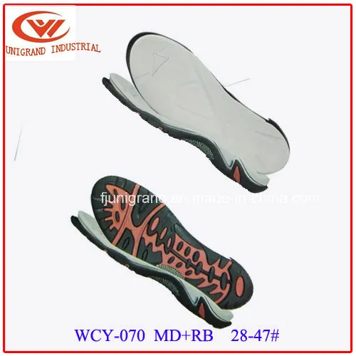 New Style Popular EVA+Rubber Outsole for Making Sandals