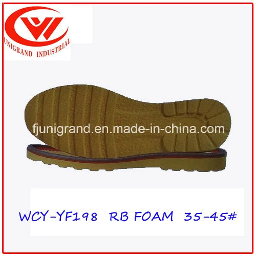 Newest Design Slip Resistance Outsole Durable Rubber Foam Sole