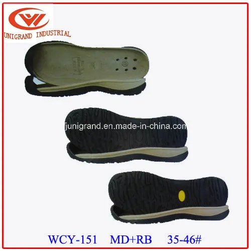 Newest Development EVA Rubber Outsole Sandals Shoes Sole