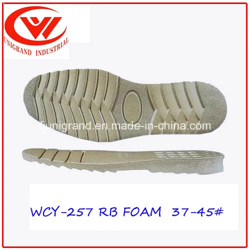 Rubber Foam Outsole Fancy Non Slip Sole for Shoes Making