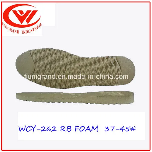 Rubber Foam Outsole Fancy Non Slip Sole for Shoes Making