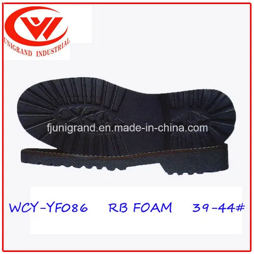 Rubber Foam Outsole for Men Shoes