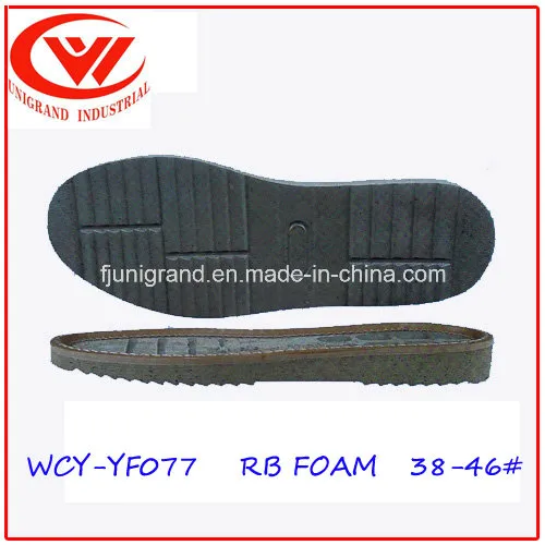 Rubber Foam Outsole for Men Shoes